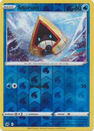 Snorunt 034/159 Reverse Holo