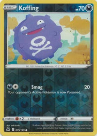 Koffing 075/159 Reverse Holo-Kantocards