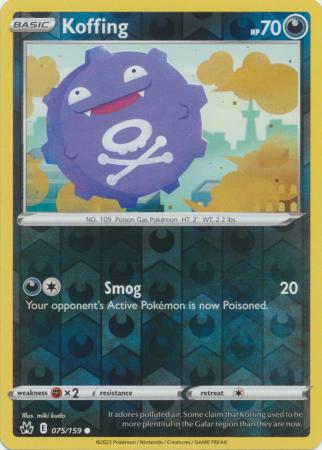 Koffing 075/159 Reverse Holo