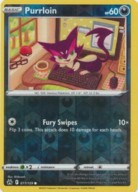 Purrloin 077/159 Reverse Holo-Kantocards