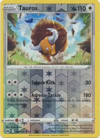 Tauros 106/159 Reverse Holo-Kantocards