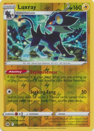Luxray 044/159 Reverse Holo