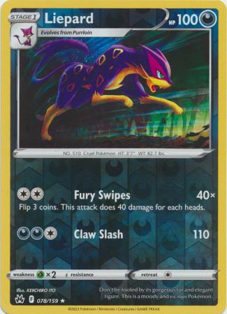 Liepard 078/159 Reverse Holo