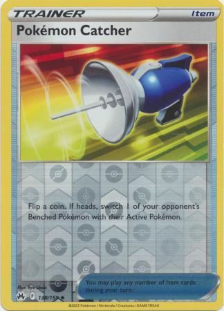 Pokemon Catcher 138/159 Reverse Holo
