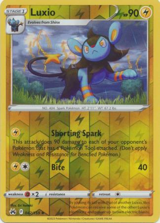 Luxio 042/159 Reverse Holo