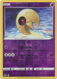 Lunatone 062/159 Reverse Holo-Kantocards