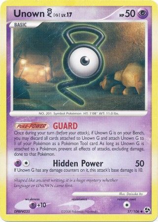 Unown G 57/106
