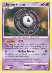 Unown H 29/106-Kantocards