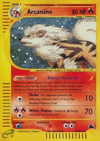 Arcanine H2/H32 - Holo