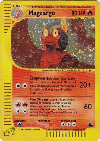 Magcargo H16/H32 - Holo