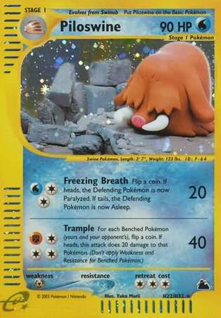 Piloswine H22/32 - Holo