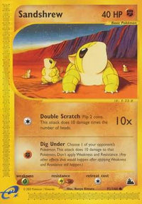 Sandshrew 92/144-Kantocards
