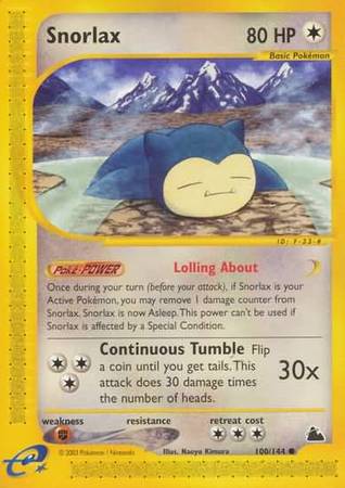 Snorlax 100/144