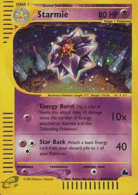 Starmie H28/H32 - Holo-Kantocards