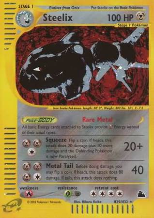 Steelix H29/H32 - Holo