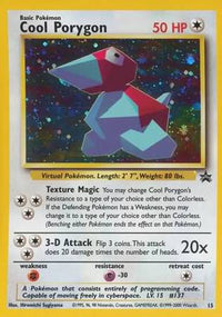 Cool Porygon 15 Promo-Kantocards