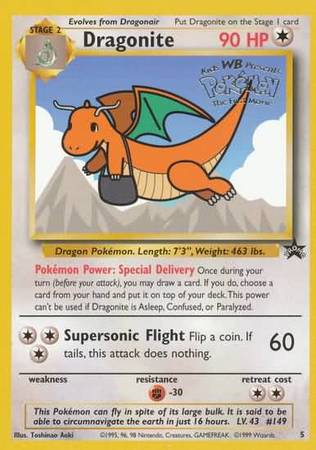 Dragonite 5 Promo