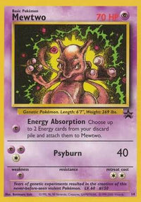 Mewtwo 14 Promo-Kantocards