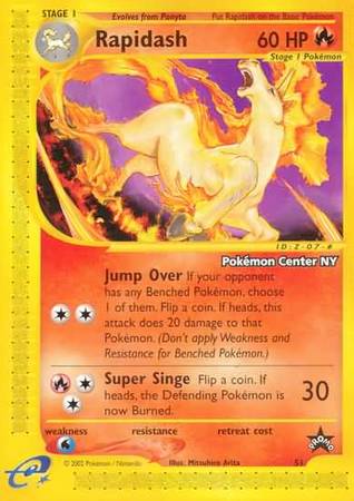 Rapidash 51 Promo