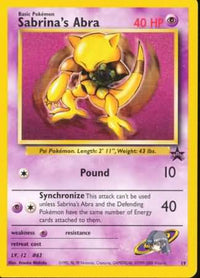 Sabrina's Abra 19 Promo-Kantocards