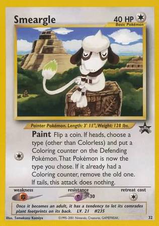 Smeargle 32 Promo