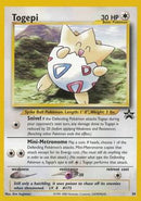 Togepi 30 Promo-Kantocards