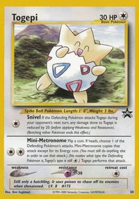 Togepi 30 Promo-Kantocards