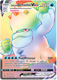 Galarian Darmanitan VMAX 187/185-Kantocards