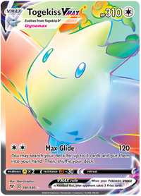 Togekiss VMAX 191/185-Kantocards
