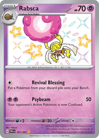 Rabsca 163/091 - Shiny Rare-Kantocards