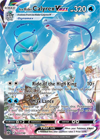 Ice Rider Calyrex VMAX 203/198-Kantocards