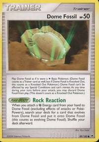 Dome Fossil 89/100-Kantocards