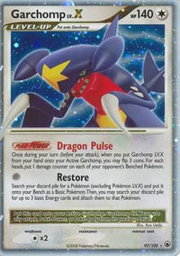 Garchomp LV.X 97/100-Kantocards