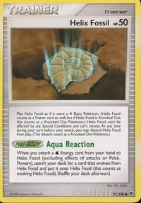 Helix Fossil 91/100-Kantocards