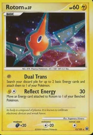 Rotom 13/100-Kantocards