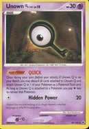 Unown Q 49/100-Kantocards