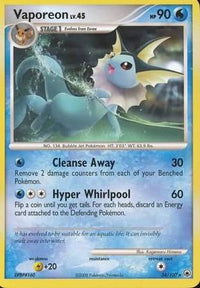 Vaporeon 34/100-Kantocards