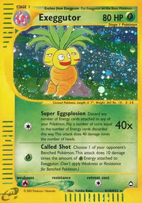 Exeggutor H10/H32 - Holo-Kantocards
