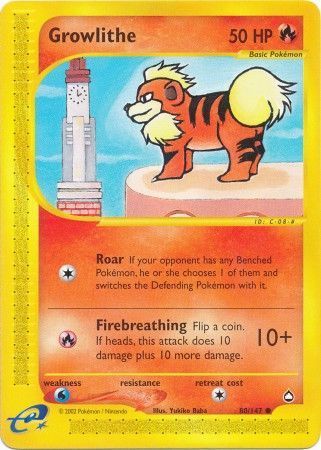 Growlithe 80/147