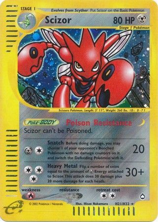 Scizor H21/H32 - Holo