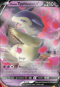 Hisuian Typhlosion V SWSH237-Kantocards