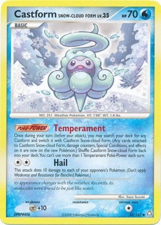 Castform Snow-cloud Form 50/146