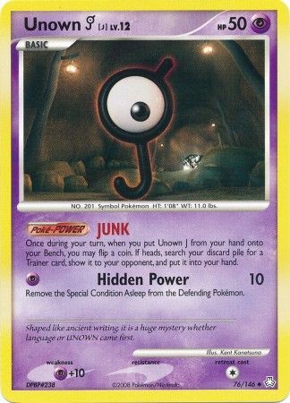 Unown J 76/146