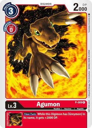 Agumon P-009