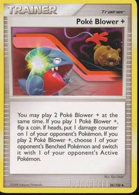 Poké Blower + 88/100-Kantocards