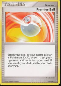 Premier Ball 91/100-Kantocards