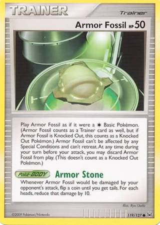 Armor Fossil 119/127-Kantocards