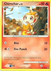 Chimchar 70/127-Kantocards
