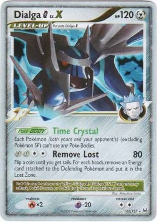Dialga Pokémon G LV.X 122/127 -Played- (Subasta)