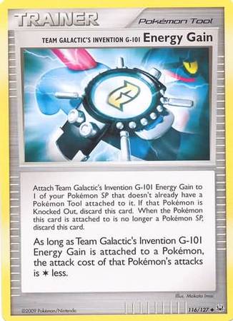 Team Galactic's Invention G-101 Energy Gain 116/127